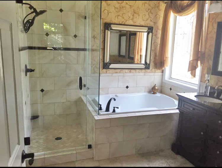 Bathroom Remodels 10 13 16 Tile Marble Tub Pittsboro 2 Showcase Design